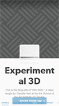 Mobile Screenshot of experimental3d.com